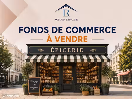 fonds de commerce 50 m² orléans