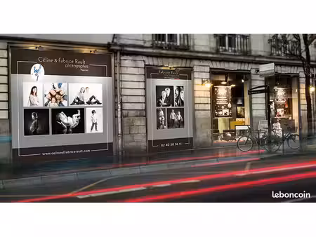 très beau studio photo (fond de commerce)
