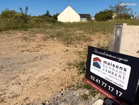 terrain 470 m² montjean sur loire