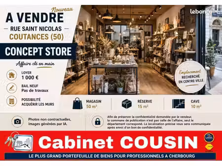 fonds de commerce divers coutances