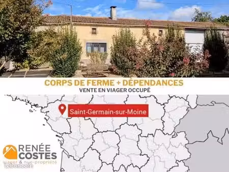 maison en viager 4 pièces 113 m²