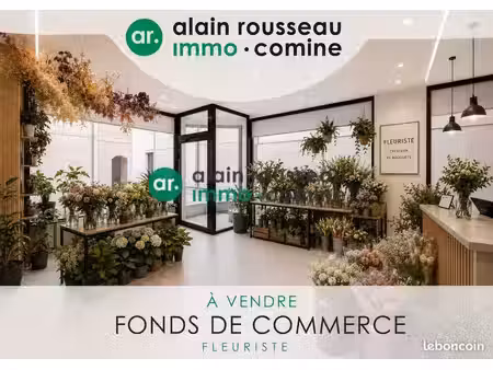 fleuriste  fonds de commerce 90 m² angers