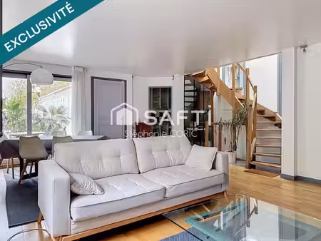 maison de ville 7 pièces + grand sous-sol 55 m²