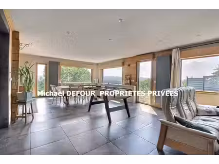 lapte 43200 maison en madriers de bois de 172 m² 4 chambres sur 1134 m² de terrain