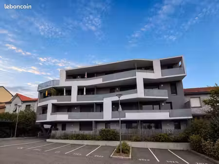t2 38 m² avec balcon  parking et ascenseur – saint-max - le poincaré