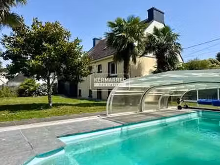 vente maison piscine à locqueltas (56390) : à vendre piscine / 127m² locqueltas