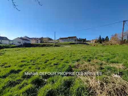 terrain constructible viabilisé à vendre