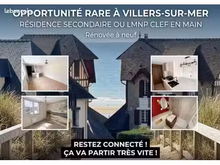 t2 vue mer séjour parking et cave