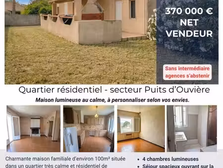 maison t5 plain-pied  pourrières (83910) 370 000