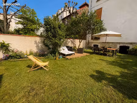 appartement très lumineux avec jardin