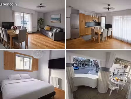 arcachon centre – t2 meublé de 37 m² avec balcon et place de parking