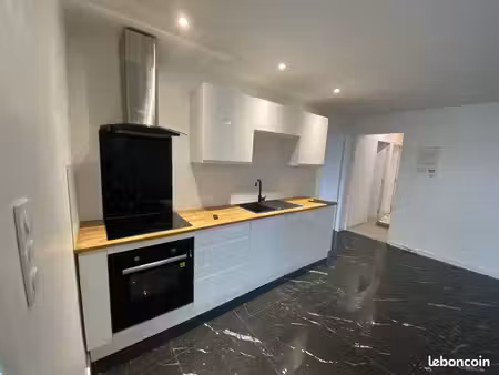 appartement rénové avec jardinet