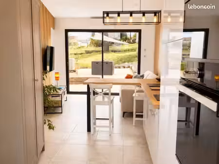 appartement neuf clim/jardin