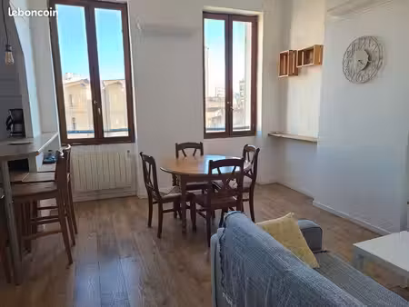 appartement t3 meublé – 76m² – marseille 6e  bd baille – proche castellane