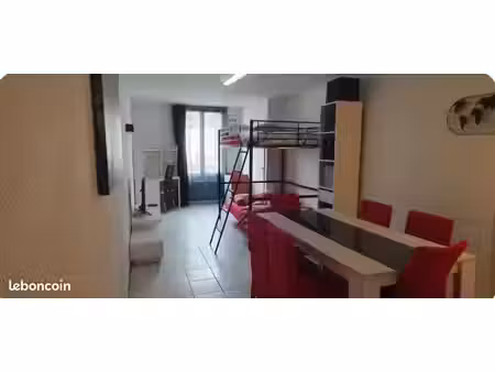 appartement t2 meublé 50m² rdc centre ville