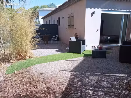studio avec jardin + eau  électricité et wifi