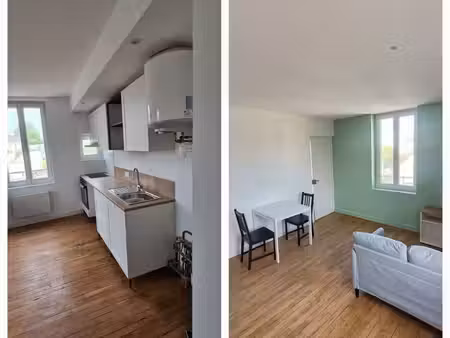 location appartement t2 meublé de 43m² entièrement rénové – résidence calme à troyes avec 