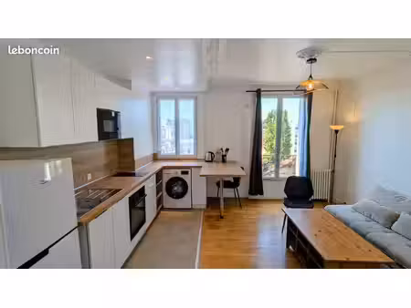 t2 meublé rénové – 40m²