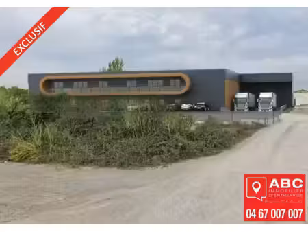 location entrepôt vendargues 34740 610m²