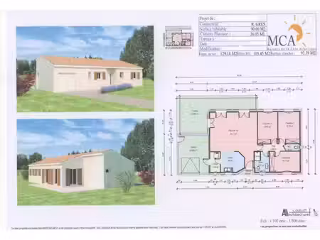 maison à construire à beauregard-de-terrasson (24120)