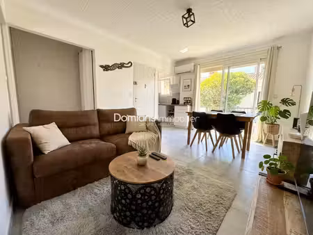 a vendre - canet en roussillon - t2 avec balcon et cave
