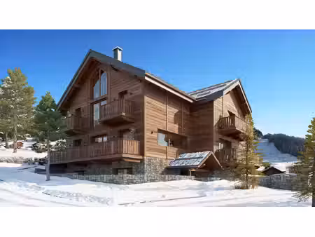 la toussuire chalet neuf d'exception 400 m2 vue dégagée prestations ultra haut de gamme