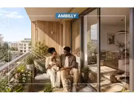 vente appartement neuf 3 pièces 64m2 ambilly - 374900 € - surface privée
