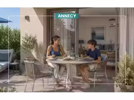 vente appartement neuf 3 pièces 63m2 annecy - 440000 € - surface privée
