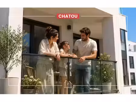vente appartement neuf 3 pièces 66m2 chatou - 448000 € - surface privée