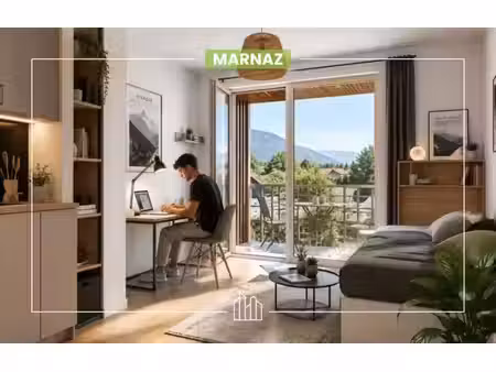 vente appartement neuf 1 pièces 33m2 marnaz - 196900 € - surface privée