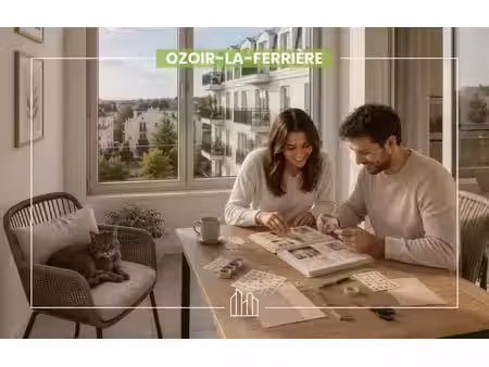vente appartement neuf 3 pièces 61m2 ozoir-la-ferrière - 280000 € - surface privée
