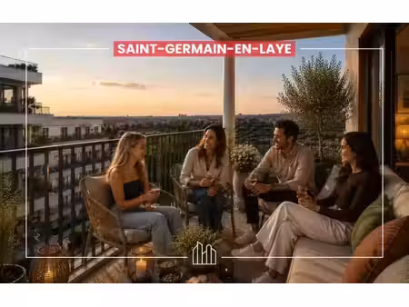 vente appartement neuf 1 pièces 31m2 saint-germain-en-laye - 200750 € - surface privée