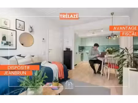 vente appartement neuf 1 pièces 20m2 trélazé - 119900 € - surface privée