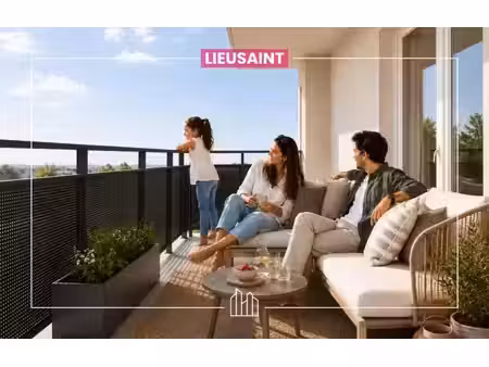 vente appartement neuf 4 pièces 86m2 lieusaint - 398900 € - surface privée