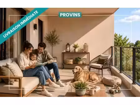 vente appartement neuf 2 pièces 40m2 provins - 175000 € - surface privée