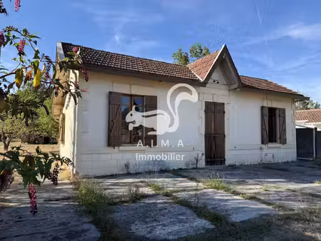 marcheprime croix d'hins  en exclusivité  maison à rénover en totalité d'environ 79m2 sur.