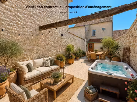 vente maison 4 pièces  133.00m²  mézy