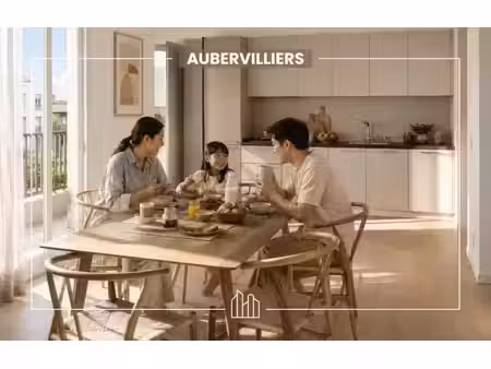 vente appartement neuf 4 pièces 77m2 aubervilliers - 422275 € - surface privée