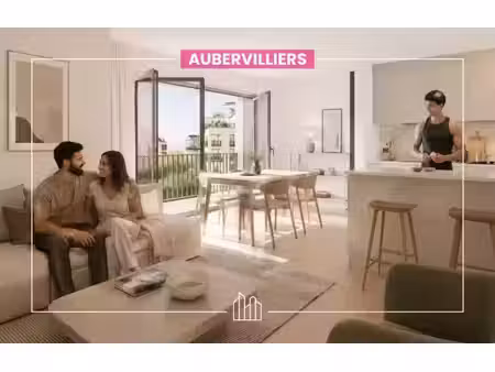 vente appartement neuf 4 pièces 77m2 aubervilliers - 460663 € - surface privée