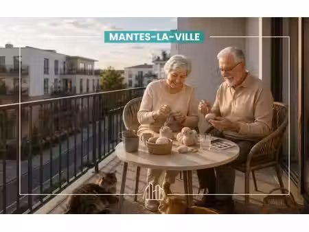 vente appartement neuf 3 pièces 57m2 mantes-la-ville - 233000 € - surface privée
