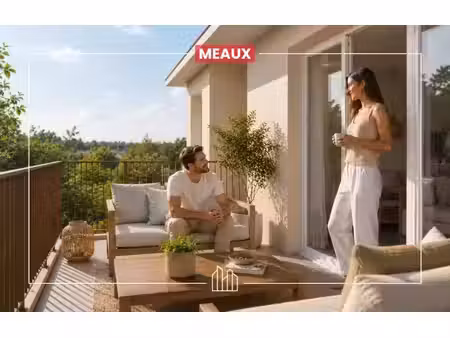 vente appartement neuf 3 pièces 65m2 meaux - 250000 € - surface privée