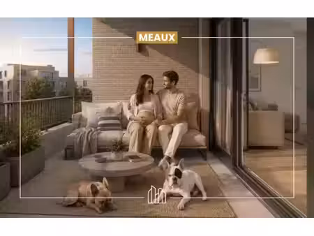 vente appartement neuf 3 pièces 66m2 meaux - 315000 € - surface privée