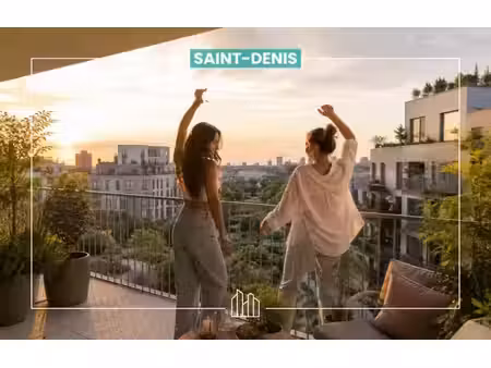 vente appartement neuf 3 pièces 66m2 la plaine saint-denis - 339000 € - surface privée