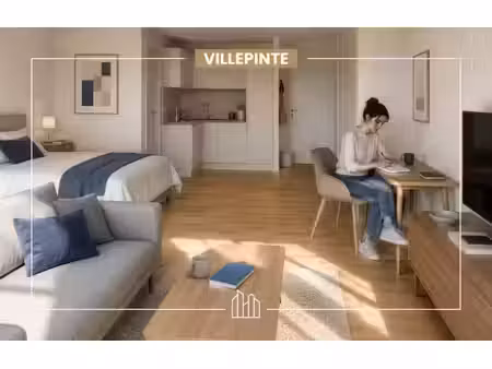 vente appartement neuf 1 pièces 33m2 villepinte - 205500 € - surface privée
