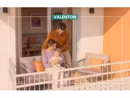 vente appartement neuf 3 pièces 56m2 valenton - 292322 € - surface privée
