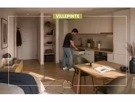 vente appartement neuf 1 pièces 33m2 villepinte - 182500 € - surface privée
