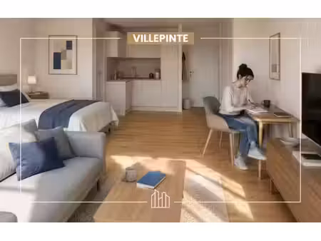 vente appartement neuf 1 pièces 33m2 villepinte - 201000 € - surface privée