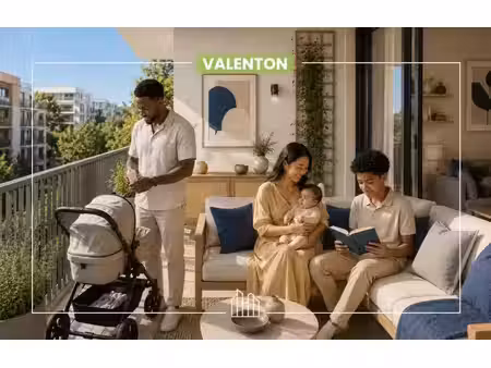vente appartement neuf 3 pièces 58m2 valenton - 255000 € - surface privée