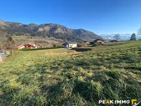 achat terrain 836m² fillinges 74250