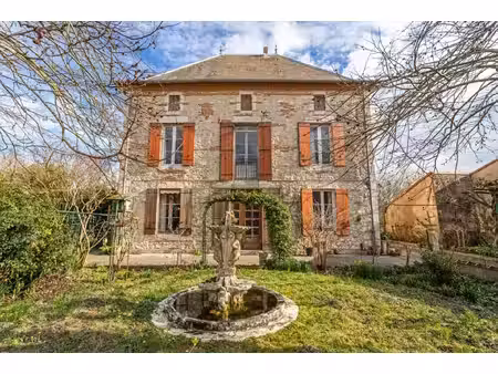 village property with garden